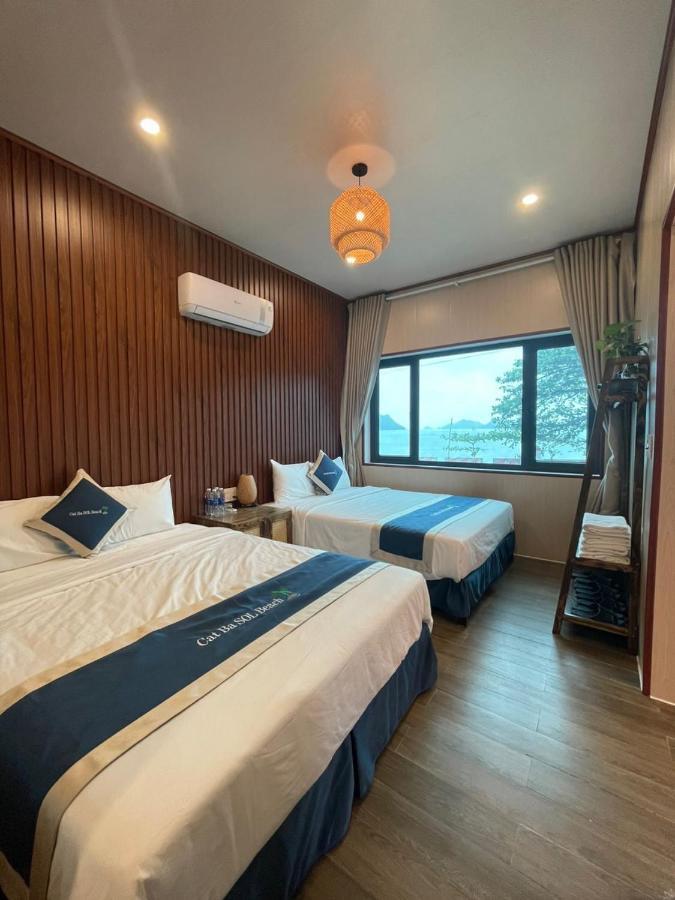 Cat Ba Sol Beach Hotell Hien Hao Eksteriør bilde